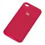 Чохол для Xiaomi Redmi Go Silicone Full рожево-червоний