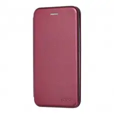 Чехол книжка Premium для Xiaomi Redmi 7 бордовый