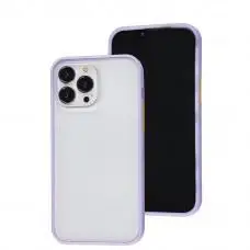 Чохол для iPhone 14 Pro Max LikGus Maxshield бузковий