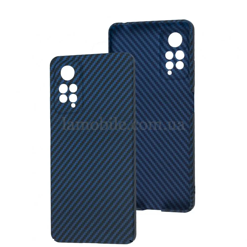 Чохол для Xiaomi Redmi Note 11 Pro Carbon New blue