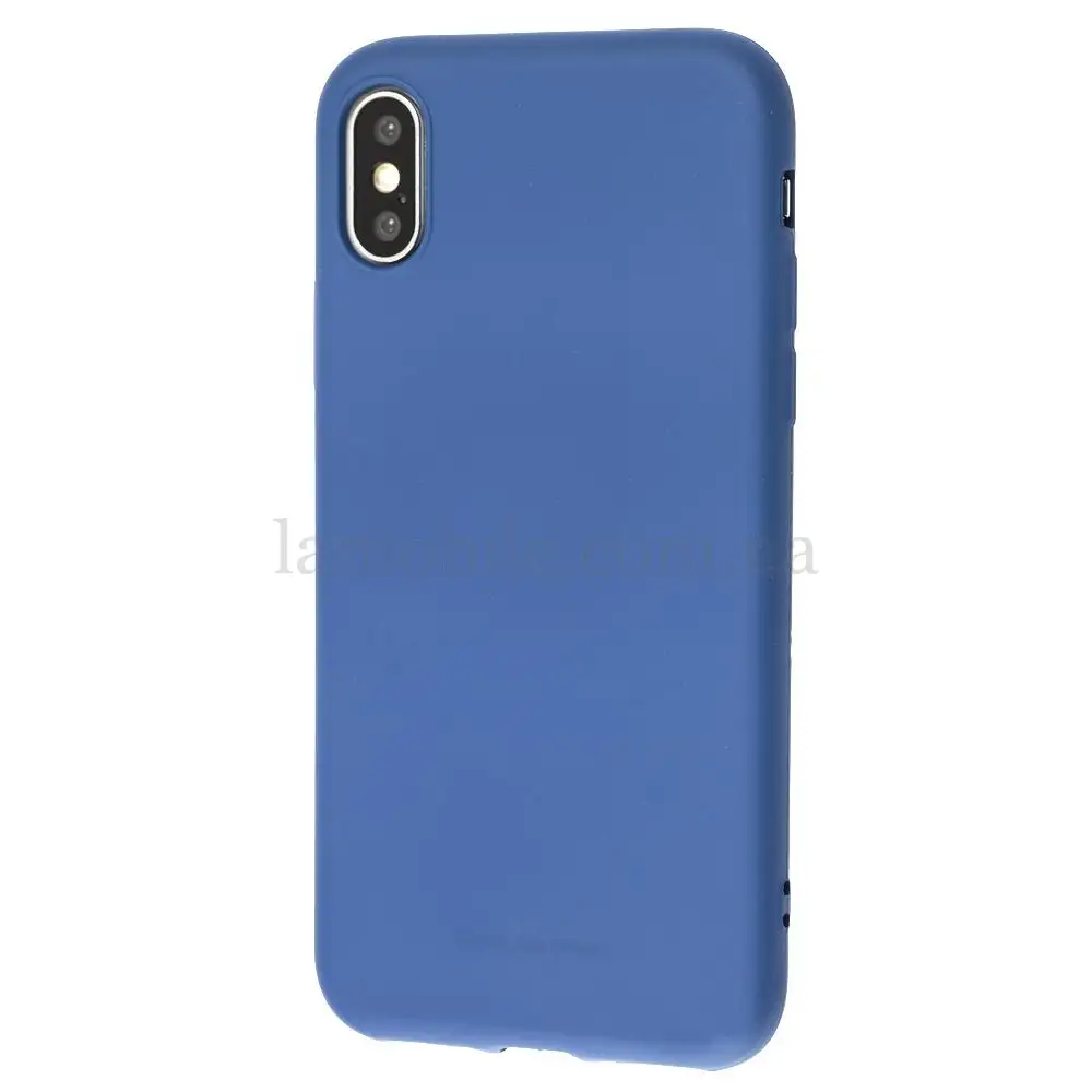 Чохол для iPhone X / Xs Molan Cano Jelly синій
