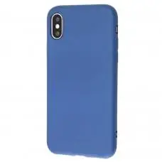 Чехол для iPhone X / Xs Molan Cano Jelly синий