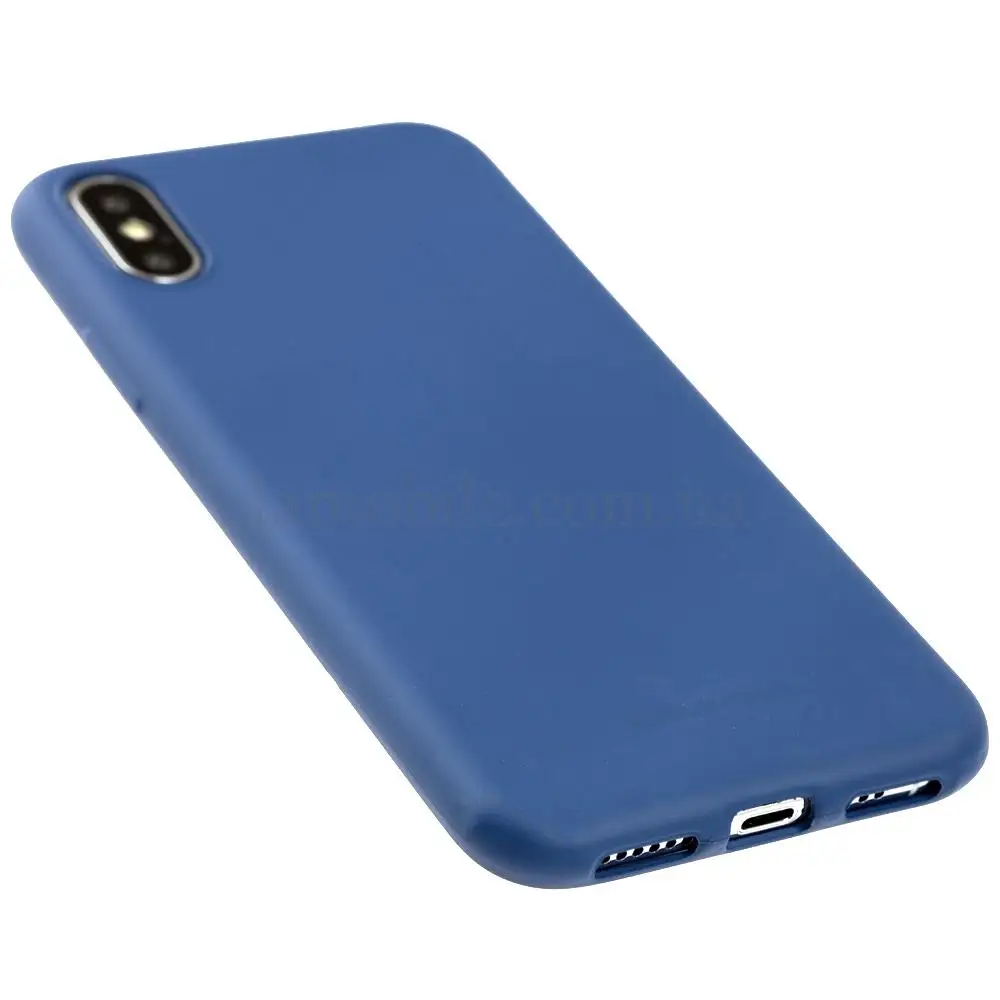 Чохол для iPhone X / Xs Molan Cano Jelly синій