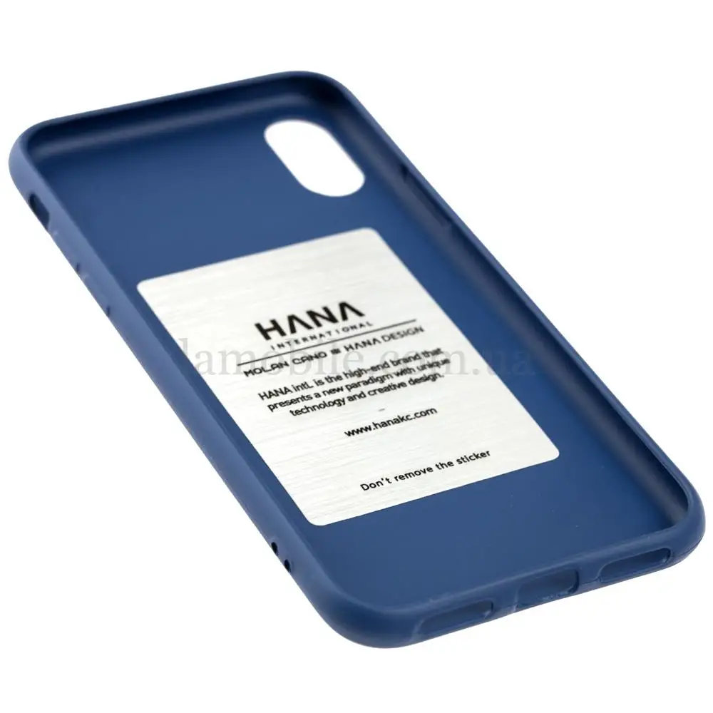 Чохол для iPhone X / Xs Molan Cano Jelly синій
