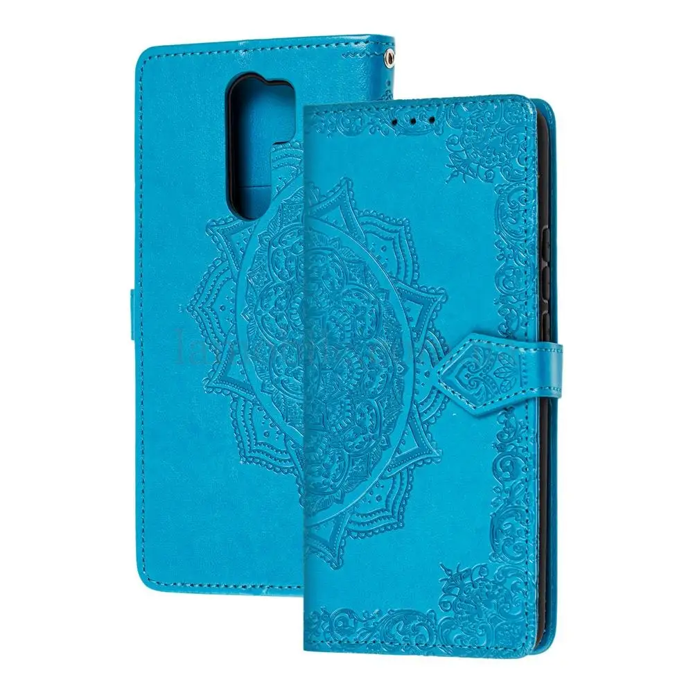 Чохол книжка для Xiaomi Redmi 9 "Art з візитівкою" синій