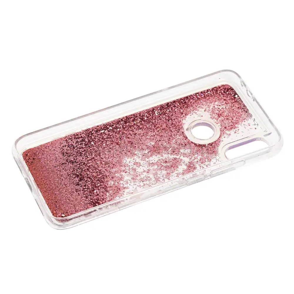 Чохол для Xiaomi Redmi 7 Блискучі вода "рожеві зірки"