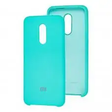 Чохол для Xiaomi Redmi 5 Plus Silky Soft Touch "бірюзовий"