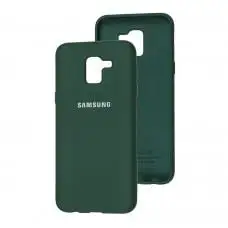 Чохол для Samsung Galaxy J6 2018 (J600) Silicone Full зелений / dark green