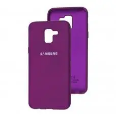 Чохол для Samsung Galaxy J6 2018 (J600) Silicone Full фіолетовий / grape