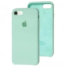 Чехол для iPhone 7 / 8 Silicone case бирюзовый / beryl