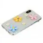 3D чехол для iPhone X / Xs confetti "ромашка"