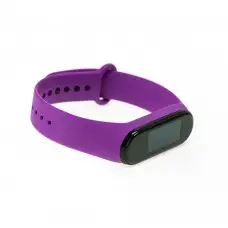 Ремінець для Xiaomi Mi Band 3/4 original design бузковий / grape