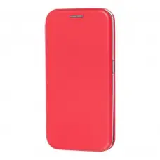 Чехол книжка Premium для Samsung Galaxy A01 (A015) красный