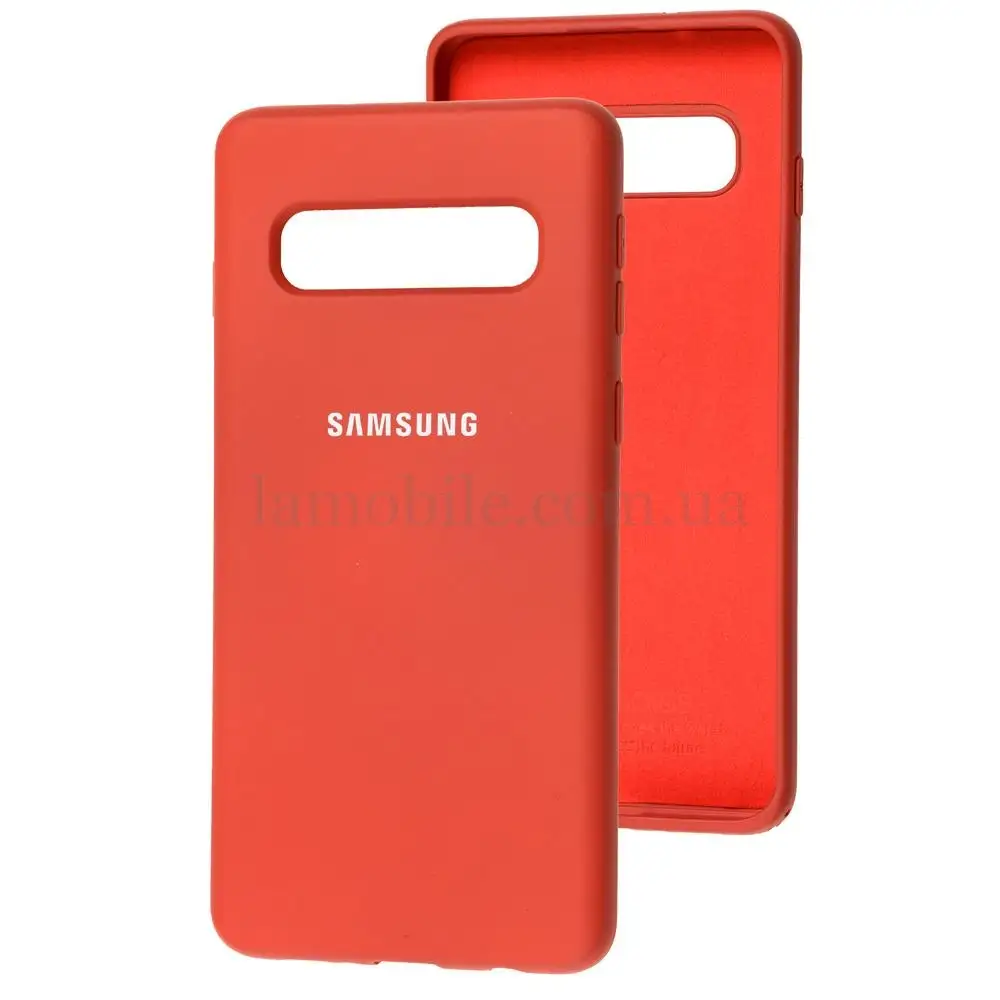 Чехол для Samsung Galaxy S10 (G973) Silicone Full терракотовый 