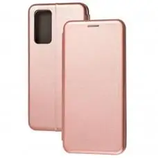 Чохол книжка Premium для Xiaomi Mi 10T / Mi 10T Pro рожево-золотистий