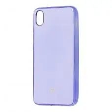 Чехол для Xiaomi Redmi 7A Silicone case (TPU) сиреневый