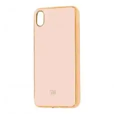 Чехол для Xiaomi Redmi 7A Silicone case (TPU) золотистый