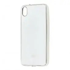 Чехол для Xiaomi Redmi 7A Silicone case (TPU) белый