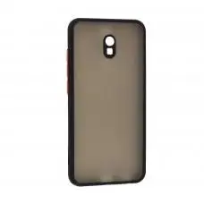 Чохол для Xiaomi Redmi 8A LikGus Totu camera protect чорний/червоний