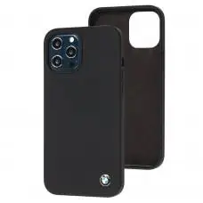 Чехол для iPhone 12 Pro Max черный лого авто
