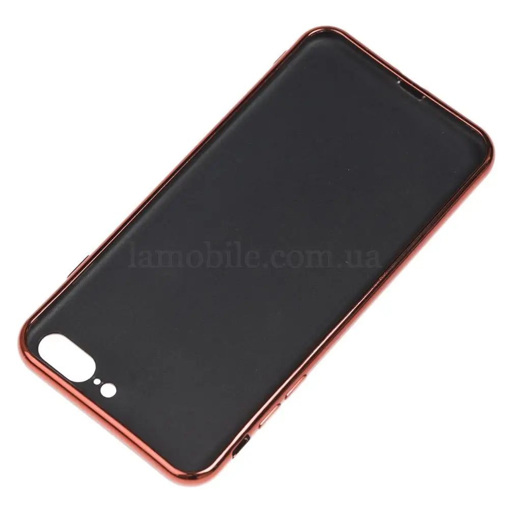 Чехол для iPhone 7 Plus / 8 Plus Silicone case (TPU) красный