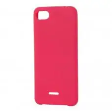 Чохол для Xiaomi Redmi 6A Silicone рожевий