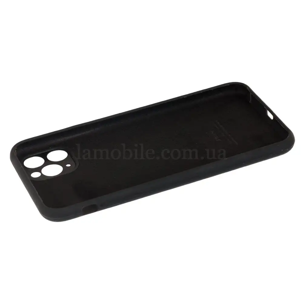 Чохол для iPhone 11 Pro Silicone Slim Full camera чорний