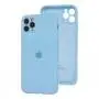 Чехол для iPhone 11 Pro Silicone Slim Full camera azure
