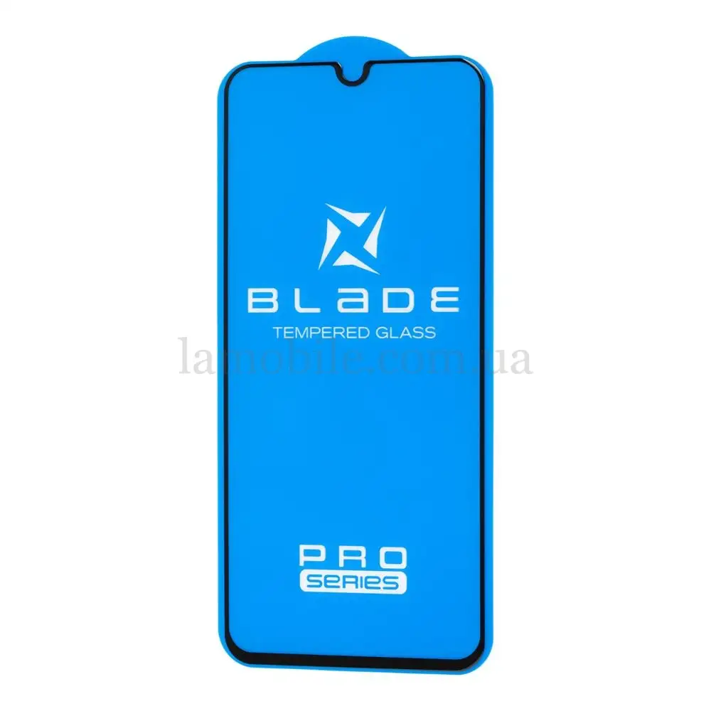 Защитное стекло для Samsung Galaxy A01 (A015) Full Glue Blade Pro черное 