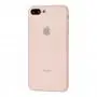 Чохол New glass для iPhone 7 Plus / 8 Plus рожевий пісок