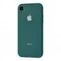 Чехол New glass для iPhone Xr сосновый зеленый 