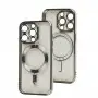 Чохол для iPhone 15 Pro Berlia MagSafe silver