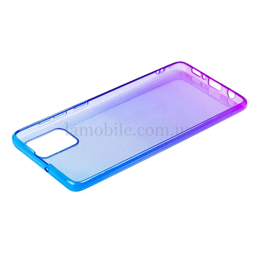 Чохол для Samsung Galaxy A71 (A715) Gradient Design фіолетово-синій