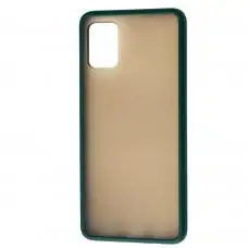 Чехол для Samsung Galaxy A51 (A515) LikGus Maxshield оливковый