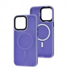 Чехол для iPhone 15 Pro Max Cosmic Magnetic MagSafe lilac