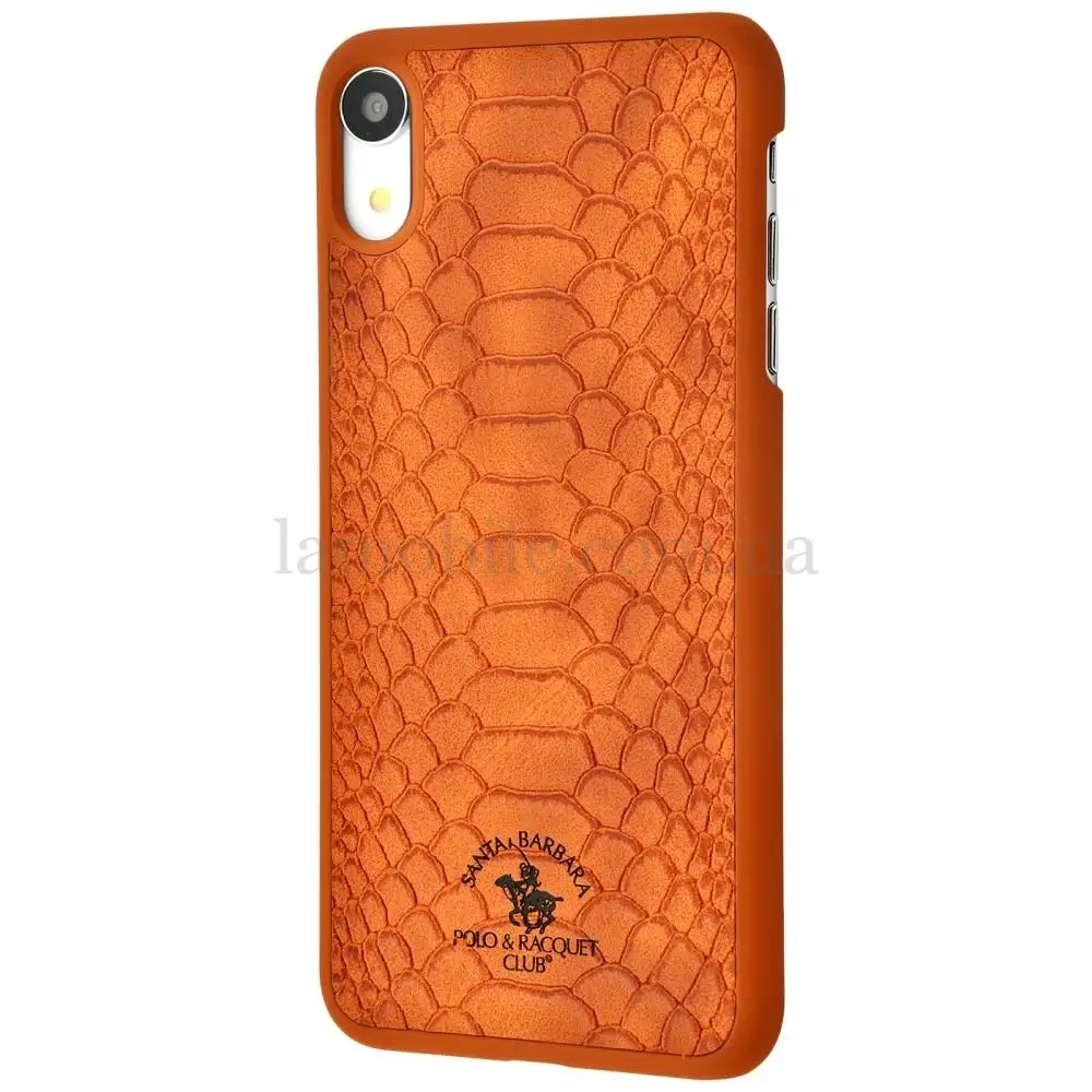 Чохол для iPhone Xr Polo Knight (Leather) коричневий