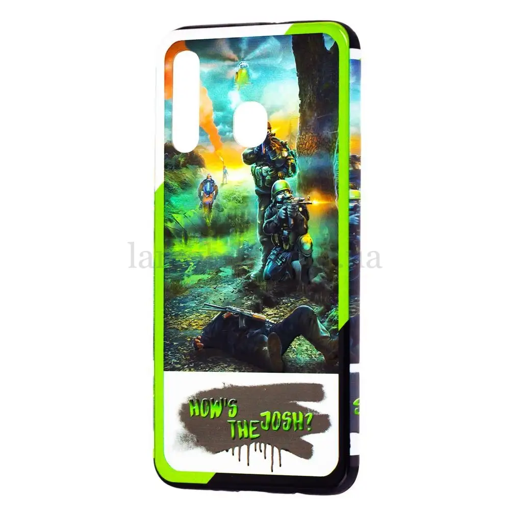Чехол для Samsung Galaxy A20 / A30 print 3D "S.T.A.L.K.E.R."
