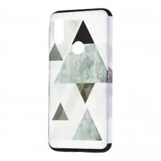 Чехол для Xiaomi Redmi 7 print 3D "треугольники"