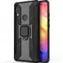 Чохол для Xiaomi Redmi Note 7 / 7 Pro Combo Ring ударостійкий з кільцем чорний