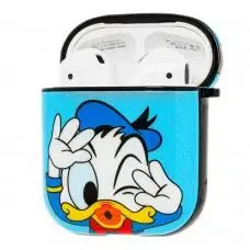 Чохол для AirPods Young Style Donald Duck блакитний