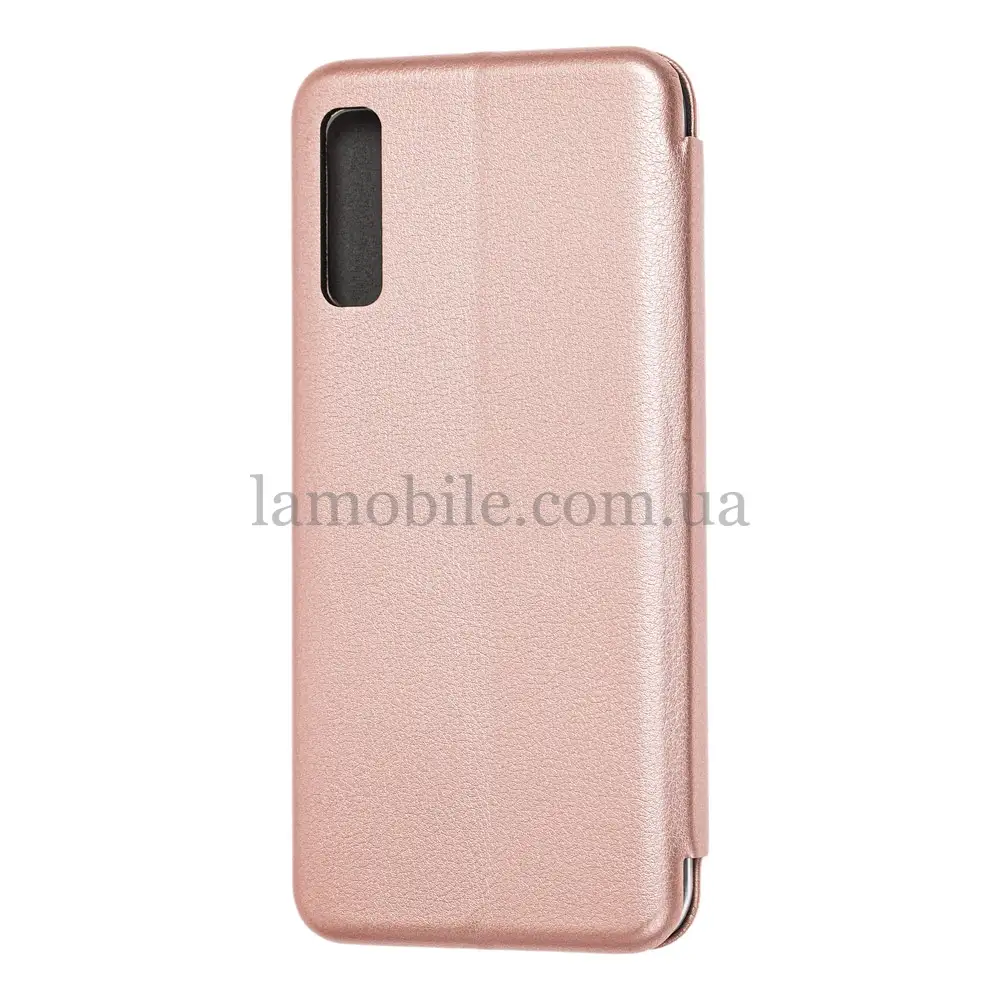 Чохол книжка Premium для Samsung Galaxy A50/A50s/A30s рожево-золотистий