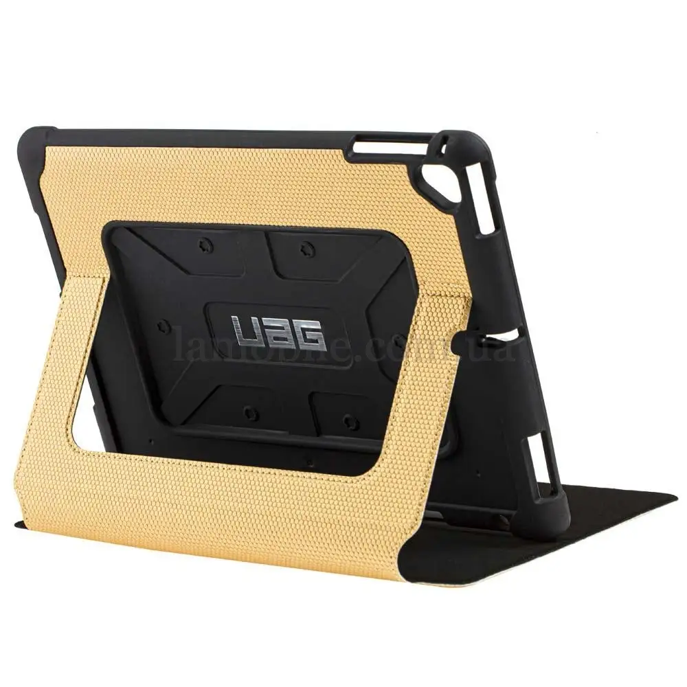 Чехол книжка для iPad 9.7 2017 / 2018 UAG Metropolis золотистый