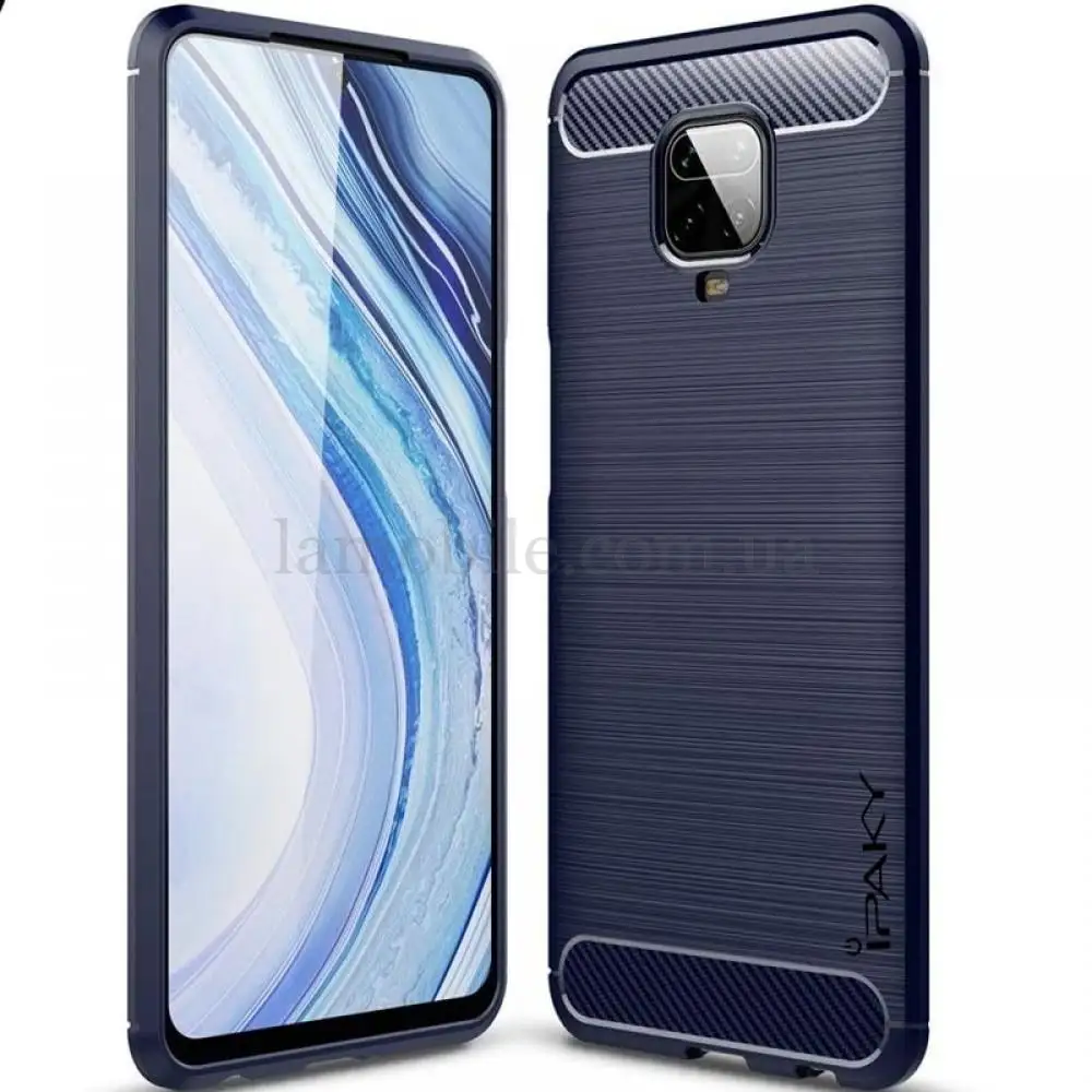 Чохол iPaky для Xiaomi Redmi Note 9s / Note 9 Pro / Note 9 Pro Max Slim синій