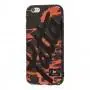 Чехол для iPhone 6 / 6s Smoothy print черно-красный