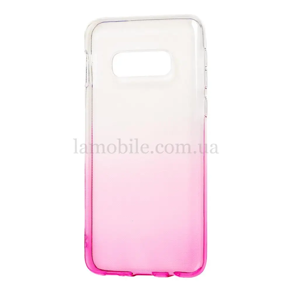 Чохол для Samsung Galaxy S10e (G970) Gradient Design рожево-білий