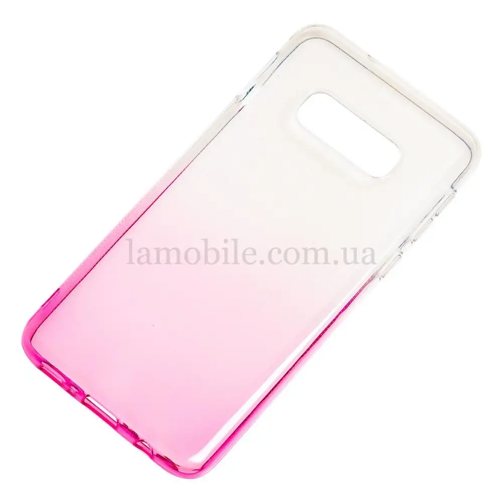 Чохол для Samsung Galaxy S10e (G970) Gradient Design рожево-білий