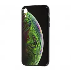 Чохол для iPhone Xr My style "планета" зелений