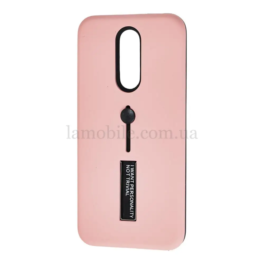 Чехол для Xiaomi Redmi 8 / 8A Kickstand персиковый