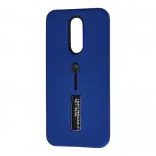 Чехол для Xiaomi Redmi 8 / 8A Kickstand темно-синий