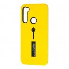 Чехол для Xiaomi Redmi Note 8 Kickstand желтый